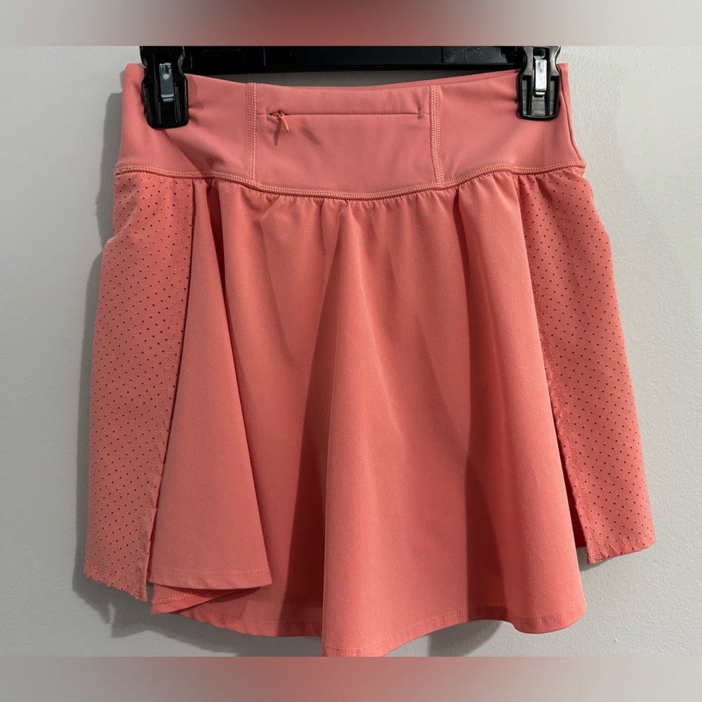 SPANX Get Moving Skort Women’s Size Small Coral Pink Athletic Tennis Golf - Picture 4 of 5